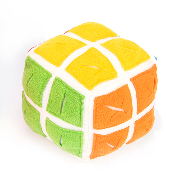 Snuffle Puzzle Cube for Dogs & Cats — Interactive Slow-Feeder Treat Toy